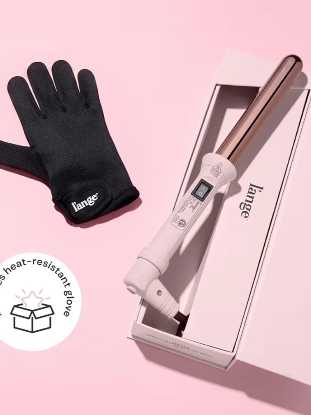 L'ANGE HAIR Ondulé 25MM Titanium Curling Wand